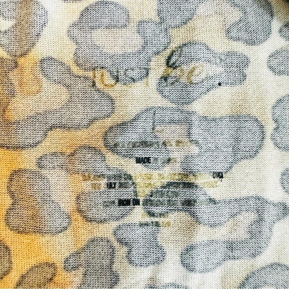 Just Be Women’s Sz Large Brown &Black Leopard Print Faux Wrap Bodycon Mini Dress - Picture 4 of 5